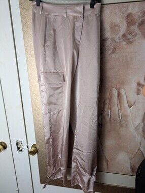 Steps New York Rosalie Cargo Pants in Light Pink Rose Size S